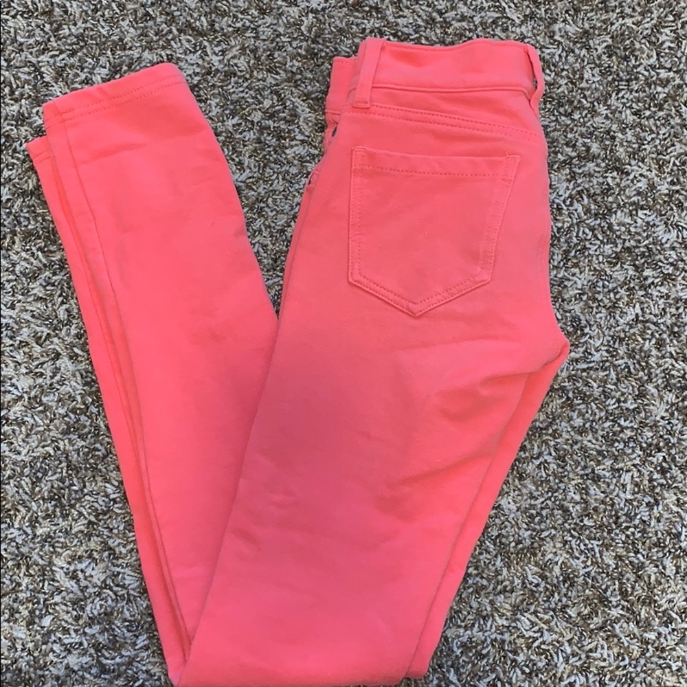 Peach Colored Jeggings